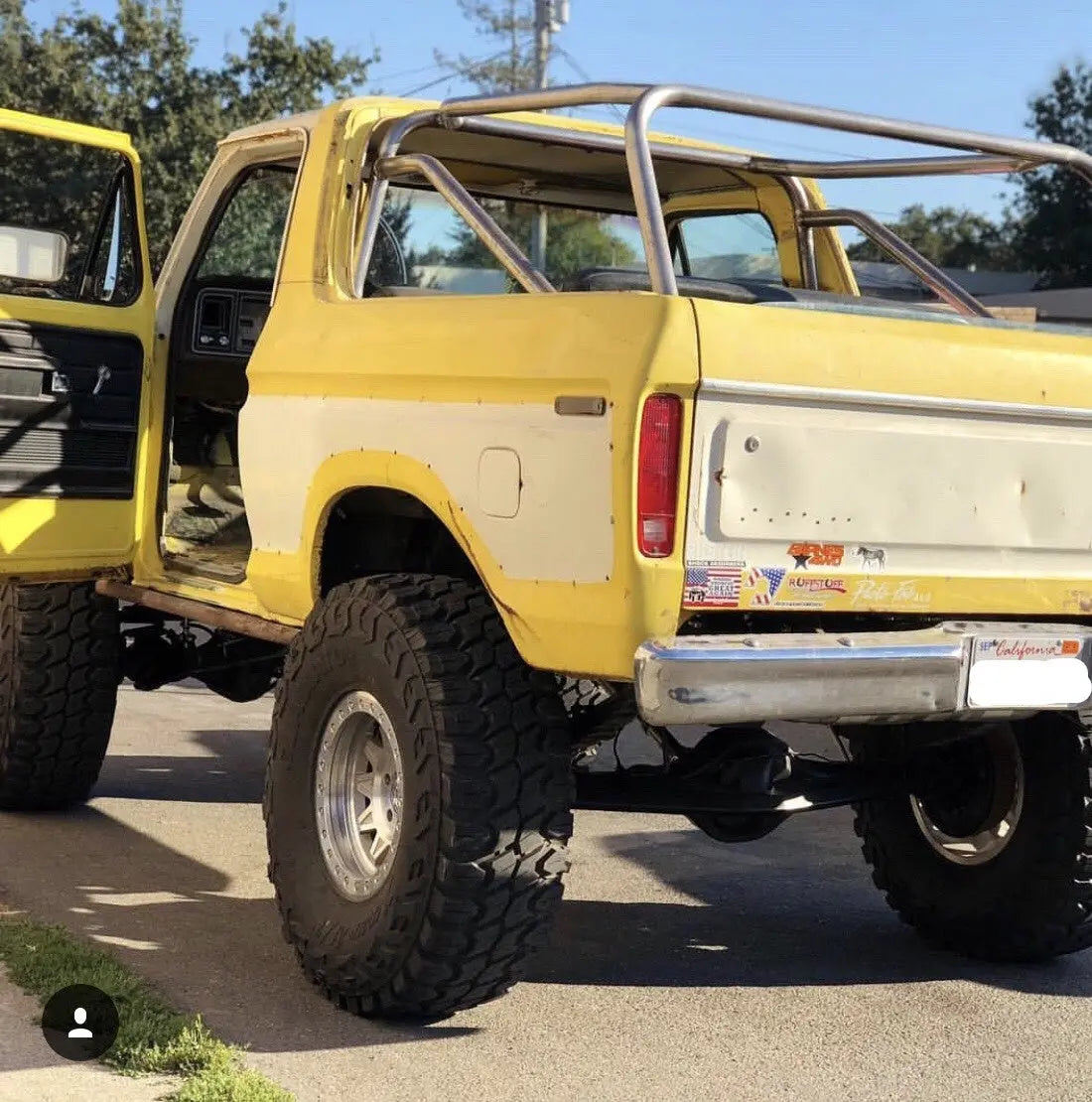 1978-1979 Bronco Overhaulin' Interior Tube Support (PF553) ProtoFab