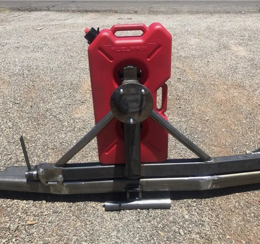66-77 Bronco Centered Spare Tire Rear Bumper | Centered Tire | RockSolid Series (PF303C) ProtoFab