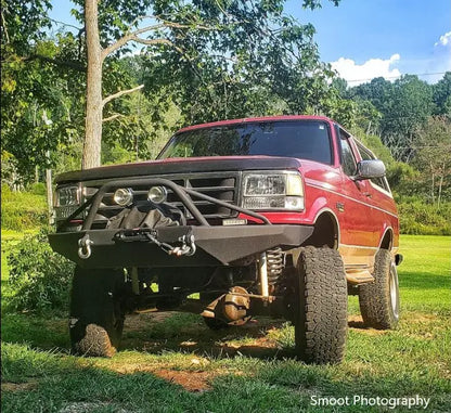 92-96 Bronco Front Winch Bumper | RockSolid Series (PF820) ProtoFab
