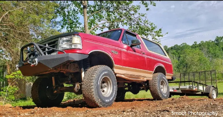 92-96 Bronco Front Winch Bumper | RockSolid Series (PF820) ProtoFab